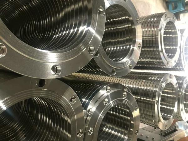 Forged ASME B16.47 Weld Neck Pipe Nickel 200 Alloy Flanges 22 Inch - 48 Inch #600