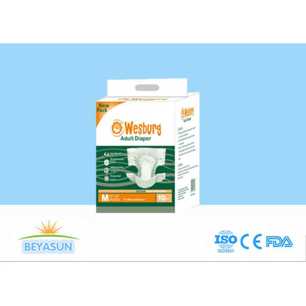 Couches adultes non tissées de nuit de soins aux patients jetables adultes de
