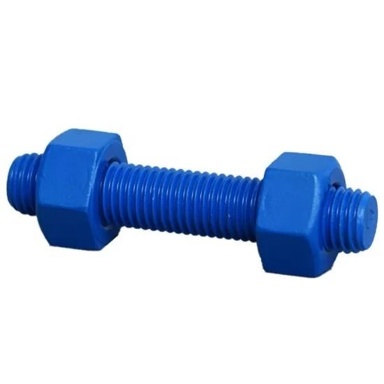 ASTM A320 L43 Fully Threaded Stud Bolt Flanges PTFE Coated Stud Bolts