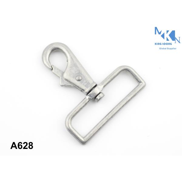 Zinc Alloy Swivel Snap Hooks / Nickle Metal Snap Clips Eco Friendly