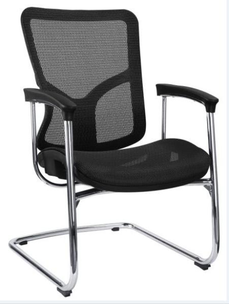 2D Headrest Mesh Back Desk Chair , 250lbs Swivel Computer Chair