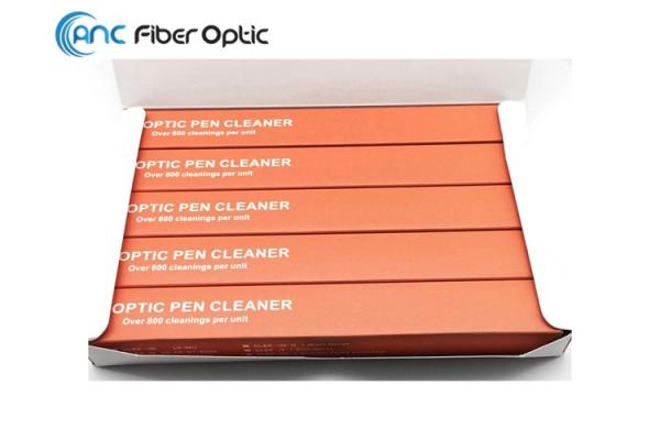 Anti estática do líquido de limpeza alaranjado do conector ótico da fibra para o conector de 2.5mm 1.25mm