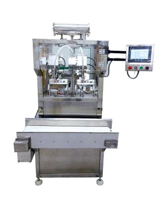 Grey Infusion Bag Filling Machine GMP Soft Bag Filling And Sealing Machinery