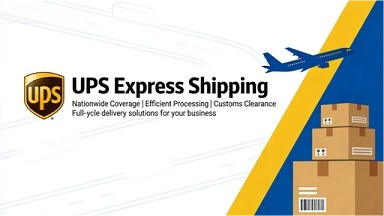Full Cycle UPS Express Shipping With Nationwide Coverage Customs Clearance