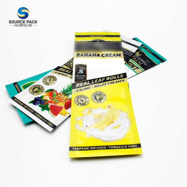 Складка сигарок обертка Mylar сумка на заказ напечатанный запахоустойчивый мешок