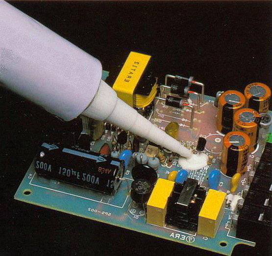 KY-901 componente líquido de dos porciones, goma de silicona no tóxica, no--pollutingAdditional, buena resistencia de la llama