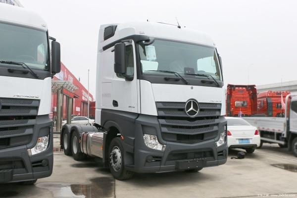 2023 Benz Truck Mercedes Road Tractor 450hp Large Heavy GVW 26000kg Rated Load 40000kg 6*4 Truck for Diesel Fuel Type Sale