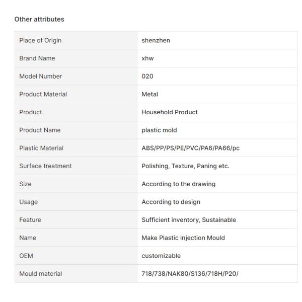 Mould Manufacturer Injection Mould Service Mould Maker Injection Mold Custom Mold