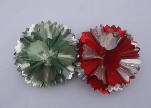 4 PET fancy ribbon bow for Christmas Holiday decoration and promotion