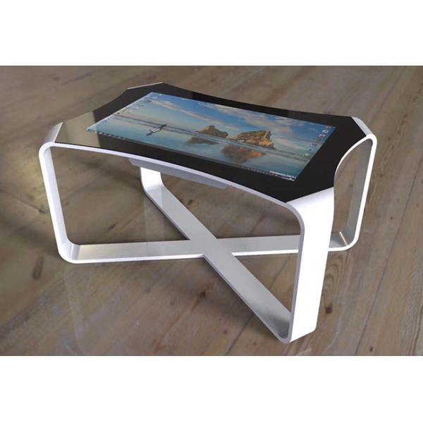 Do quiosque esperto de 55 polegadas do lcd i5 do projeto da barra da escola e do escritório escritório interativo impermeável da tabela do toque multi para restaurantes