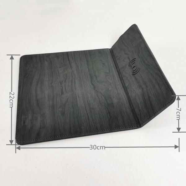 30x22x7cm Washable Wireless Charging Mouse Pad Collapsible Non Slip