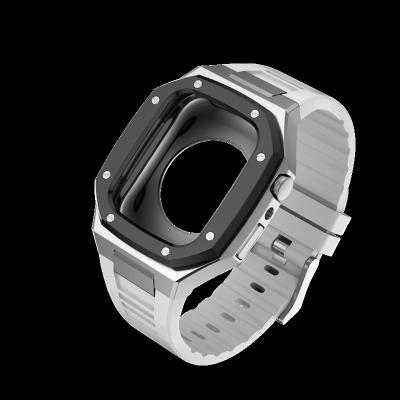 45mm Watch 7 Stainless Steel Case Shockproof Apple Watch Cases Luxury