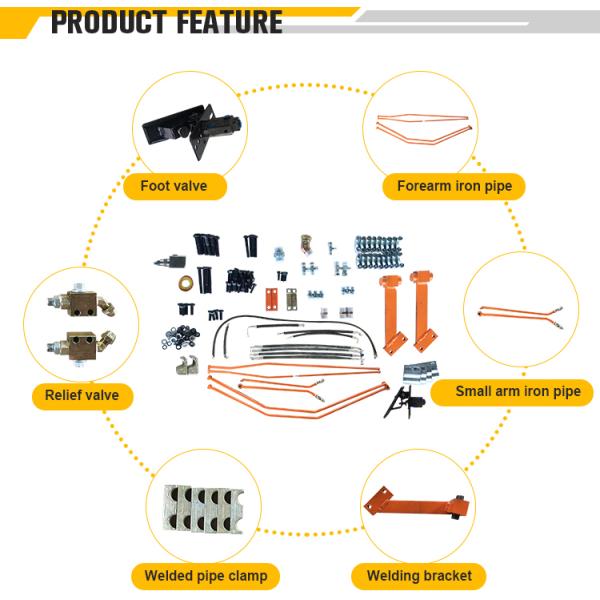 Excavator Hydraulic Hammer Piping Kit For Kobelco Sk200 Sk210-6 Sk230-6