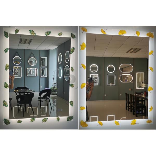 СИД цвета эмали антиквариата утюга бронзовое осветило зеркало с Demisting функцией 36W