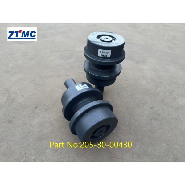 PC350-6 PC350-7 OEM Replacement Top Roller High-grade Steel CNC Ultra-Precision Machining for Excavator Undercarriage