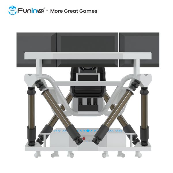 Racing Car Simulator with Three Screen Unleash the Full Potential of Your Entertainment Space with Innovative 9D Virtual Reality Cinema