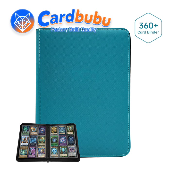 Custom 360 Card Binder Manufacturer for Game Brands and Bulk Orders TCG factory