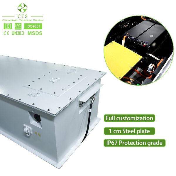 Automated Guided Vehicle (AGV) Batteries 400V 600V 80kWh 100kWh High-voltage Fast-charging Lithium Battery Packs