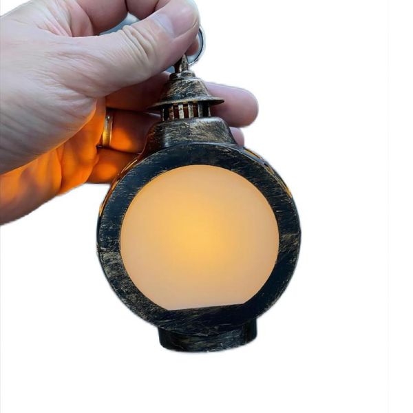 Personalized Photo Lantern Sublimation Blank LED Christmas Lanterns Hanging Ornaments Christmas Decorations