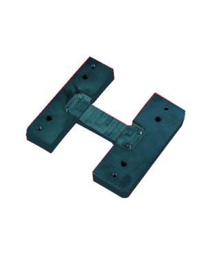 O preto anodiza o perfil feito à máquina alumínio fazendo à máquina do CNC H da precisão