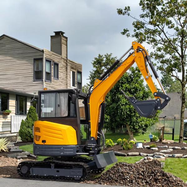 Customized 3.5 Ton Mini Crawler Excavator Farm Home Use Multifunction Small Digger