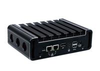 O mini PC industrial Fanless profissional com processador central I3 6100U e DP move
