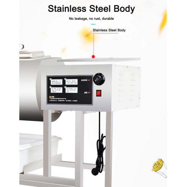 50L Electric Meat Salting Machine for Bakery Vacuum Tumbler Marination Equipment
