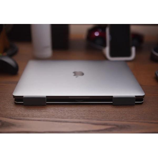 Portable Aluminum Laptop Tray Brushed Finishing Foldable Laptop Stand