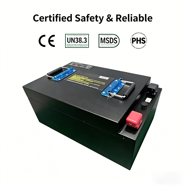 72V 75Ah Lithium Ion Battery Pack for Ebike and Electric Tricycle with 1500 Cycles LiFePO4 Technology