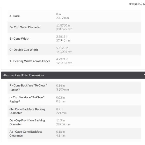 TIMKEN Tapered roller bearings M241547/M241513XD
