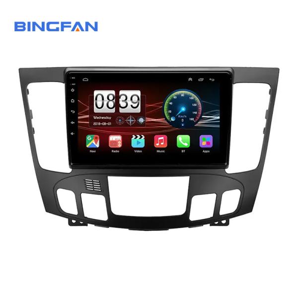 Fornecer rádio de carro Android 10 Para HYUNDAI Sonata 2009 Manual automático AC 2.5D tela Smart Navi Suporte Carplay