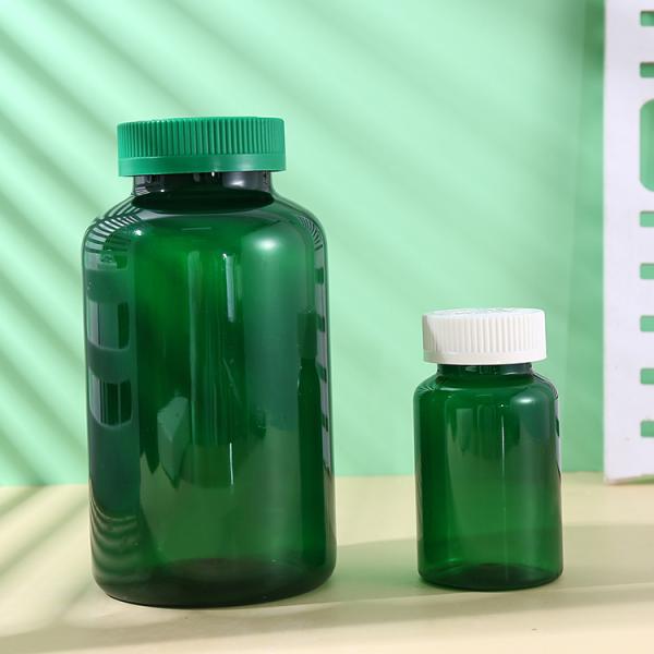 100ml-300ml Child Resistant Pharmaceutical Pill Bottle With Hinge Cap and Easy-pulling Lid for Pharmaceutical Packaging