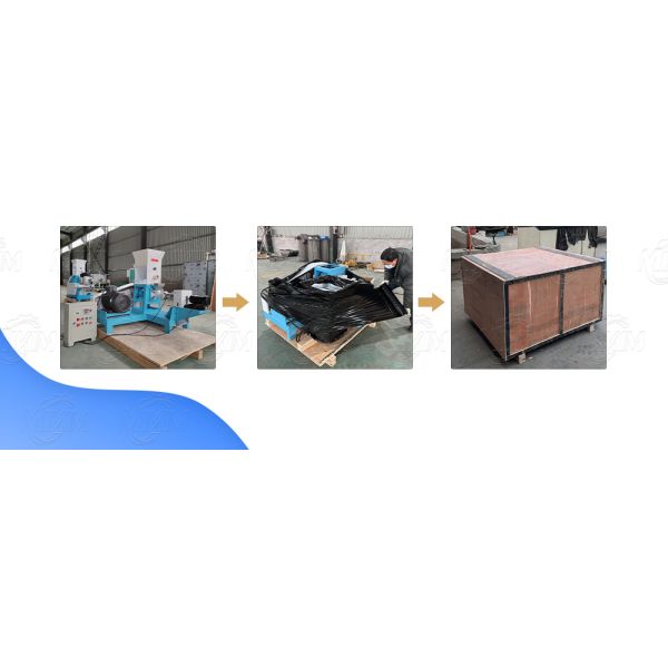Fish Feed Production Line | Floating Fish Feed Pellet Making Machine | Small Sinking Shrimp Feed Extruder Machine