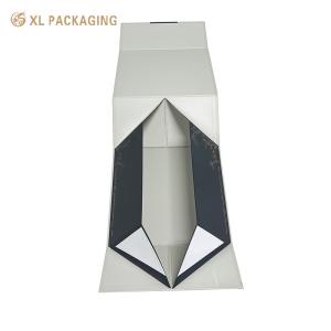 Custom Foldable Flat Collapsible Perfume Gift Box with Full CMYK Printing and Custom Size & Design for Luxury Fragrance Packaging