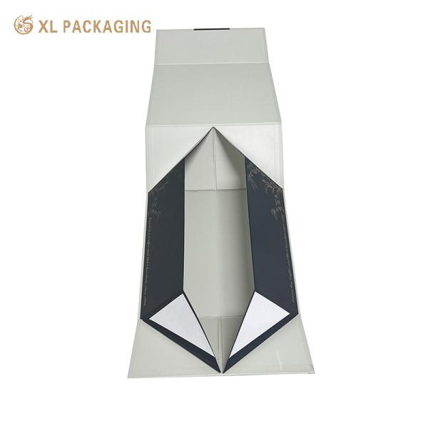 Eco Friendly Flat-Pack Folding Magnetic Gift Box with Hidden Magnetic Closure and Custom Logo