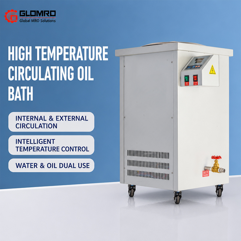 High-Temperature Circulating Oil Bath Pot, Laboratory Sealed Circulating Oil Bath Pot, Pid Digital Display Temperature Control Heating Equipment