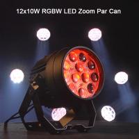 12x10W RGBW 4in1 LED Par Light Lampes de scène pour les performances et les effets lumineux