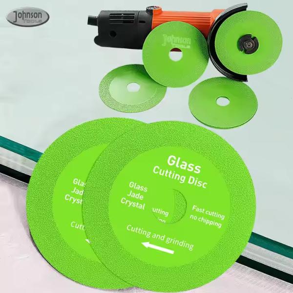 4 Inch 100 Mm Green Ultra-Thin Jade Glass Cutter Thin Diamond Marble Saw Blade Ceramic Tile Glass Cutting Disk For Glass