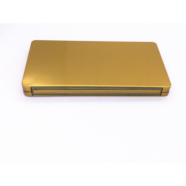 presente do metal do retângulo de 200x105x18mm caixa cosmética da lata do presente dos cuidados com a pele do grande com quadros do espelho 9