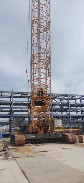 2017 Production Date XCMG Second-Hand Crawler Crane XGC260 93m Main Boom 66m Tower Jib 142t Counterweight 15000hrs Running Time
