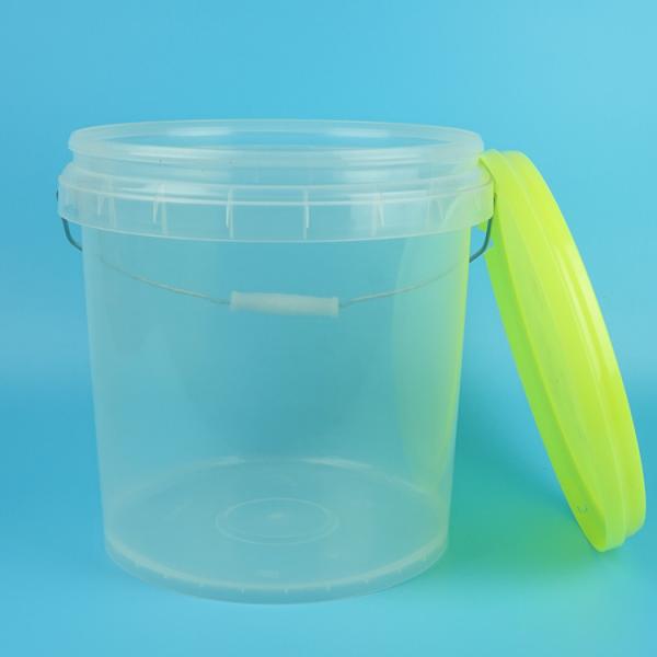 Ведро 10L 5L высокого прозрачного квадрата качества еды пластиковое
