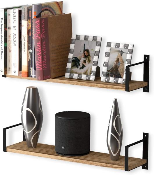 Wallniture Prateleiras flutuantes para parede Organização estilo para quarto e banheiro