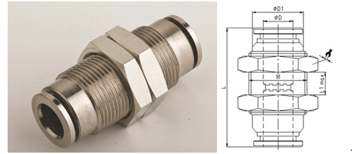 Branch Tee Pneumatic Tube Fittings