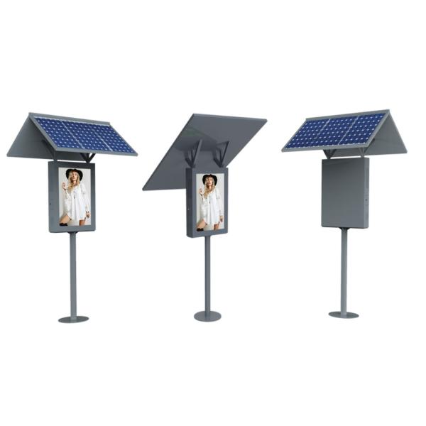 Floor Standing 240V solar Outdoor LCD Digital Signage