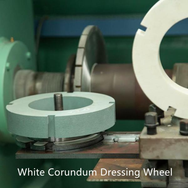 205mm Ceramic Sintered White Corundum Dressing Wheel For Hard Steel materials Grinding