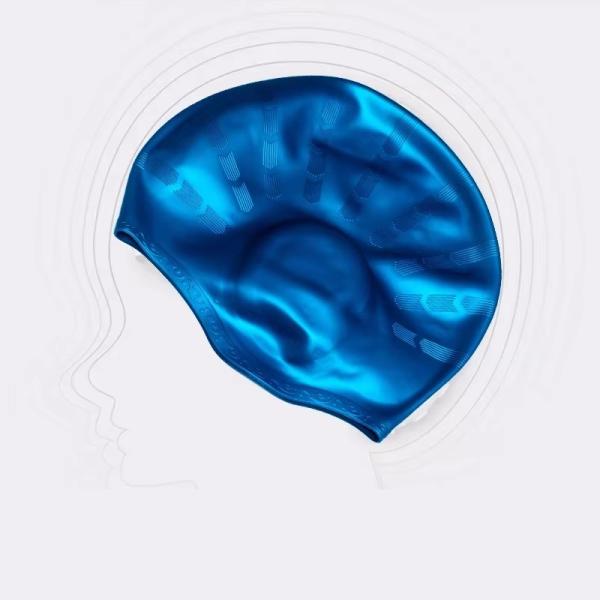 Ladies Swimming Hats Moisture Proof Ear Protection Long Hair Swimming Cap No Odor