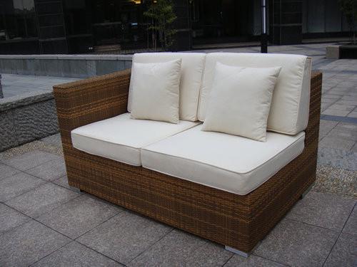  7pcs PE wicker garden furniture