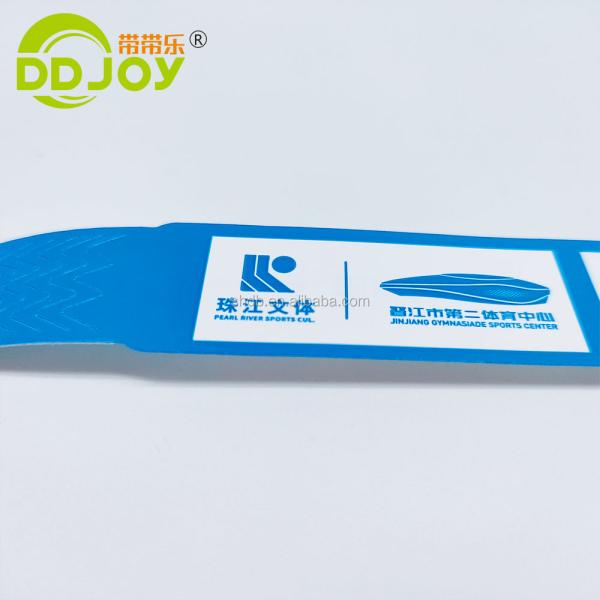 Letter Shape Self-Printable Adhesive Bracelet for Scenic Events and Admission Tickets
