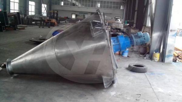Double Cone Taper Ribbon Mixer / Dry Powder Mixing Machine CE Certification