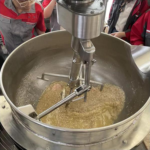 Electric Heating Jacketed Cooking Kettle For Commercial Food Production
